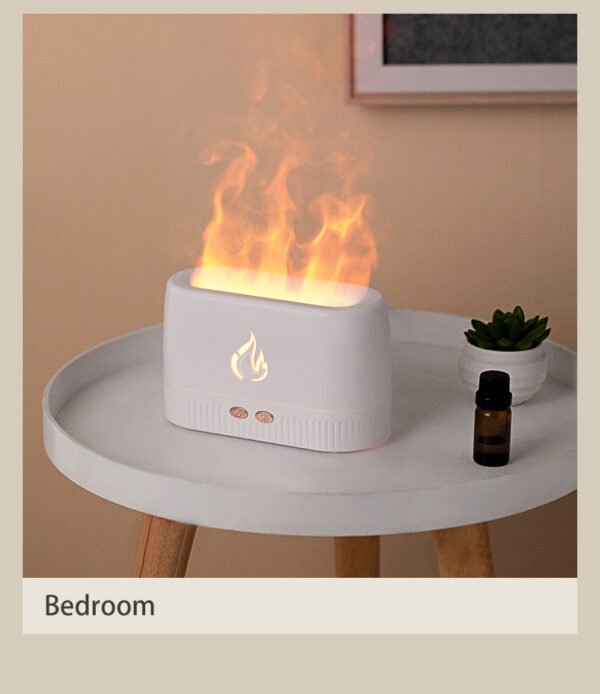 Factory Price Flame Humidifier Aroma Diffusers Machine Home Bedroom Silent Essential Oil Flame Aroma Diffuser - Image 3